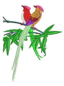 雙鳥電腦繡花帶 免費下載與高效繡花的完美結合